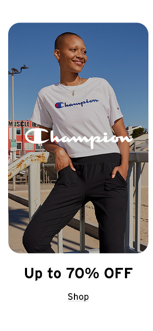 Champion Up to 70% OFF - Click to Shop
