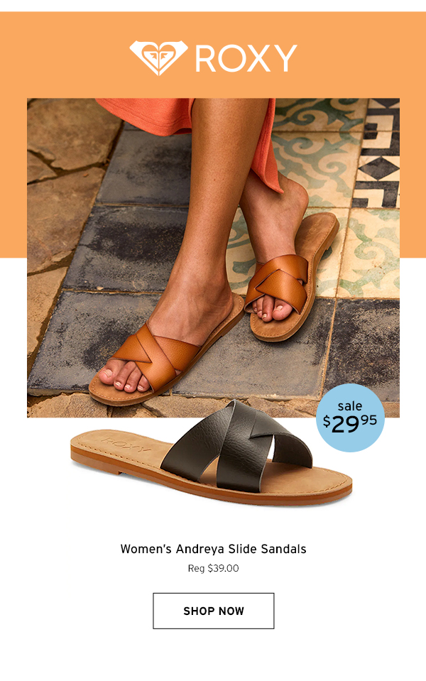 Roxy Women's Andreya Slide Sandals - Click to Shop Now