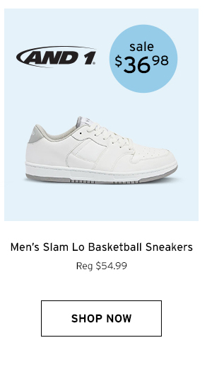 And1 Men's Slam Lo Basketball Sneakers - Click to Shop Now