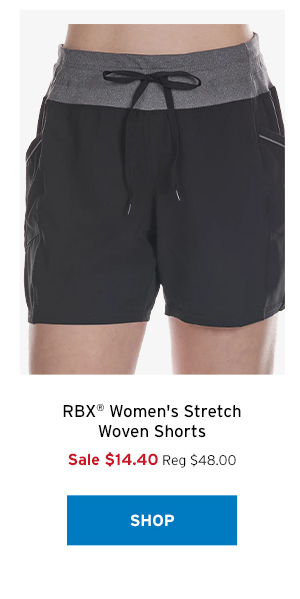 RBX Women's Stretch Woven Shorts - Click to Shop