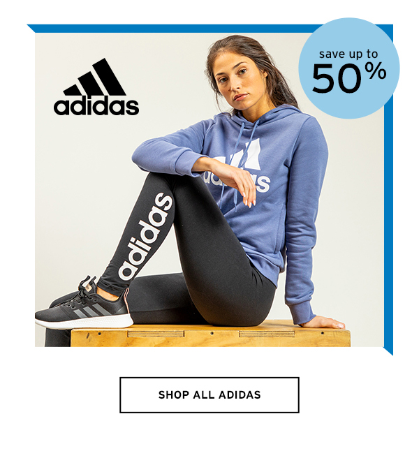 Save up to 50% on Adidas - Click to Shop All