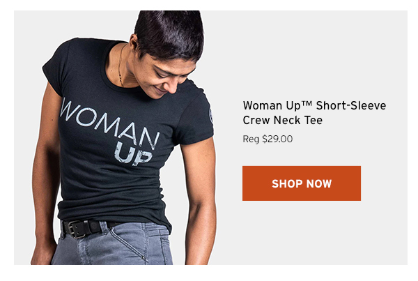 Women Up Short-Sleeve Crew Neck Tee - Click to Shop Now