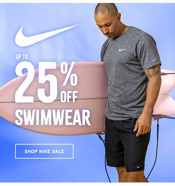 Up to 25% OFF Swimwear - Click to Shop Nike Sale