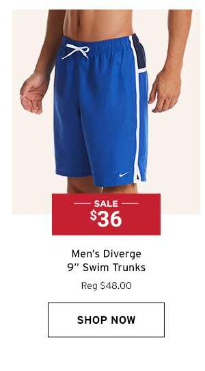 Men's Diverge 9' Swim Trunks - Click to Shop Now