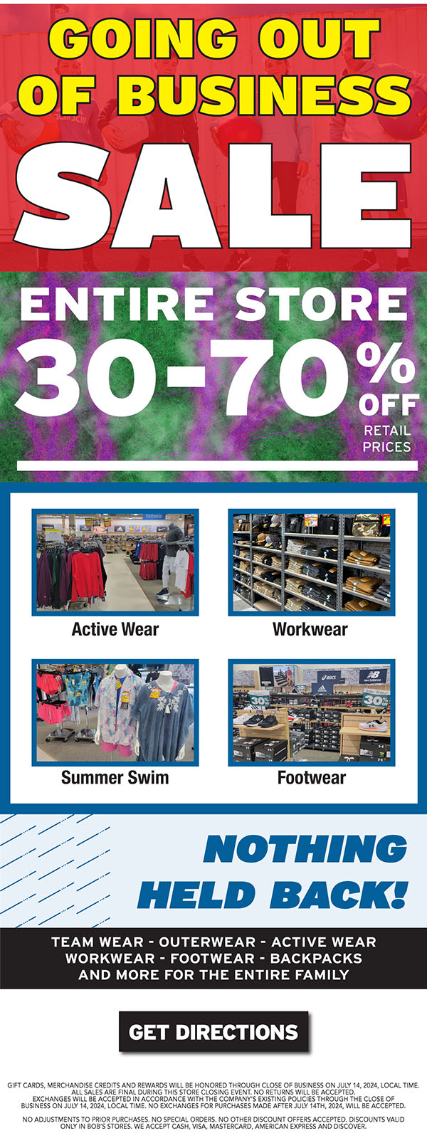Closing Stores