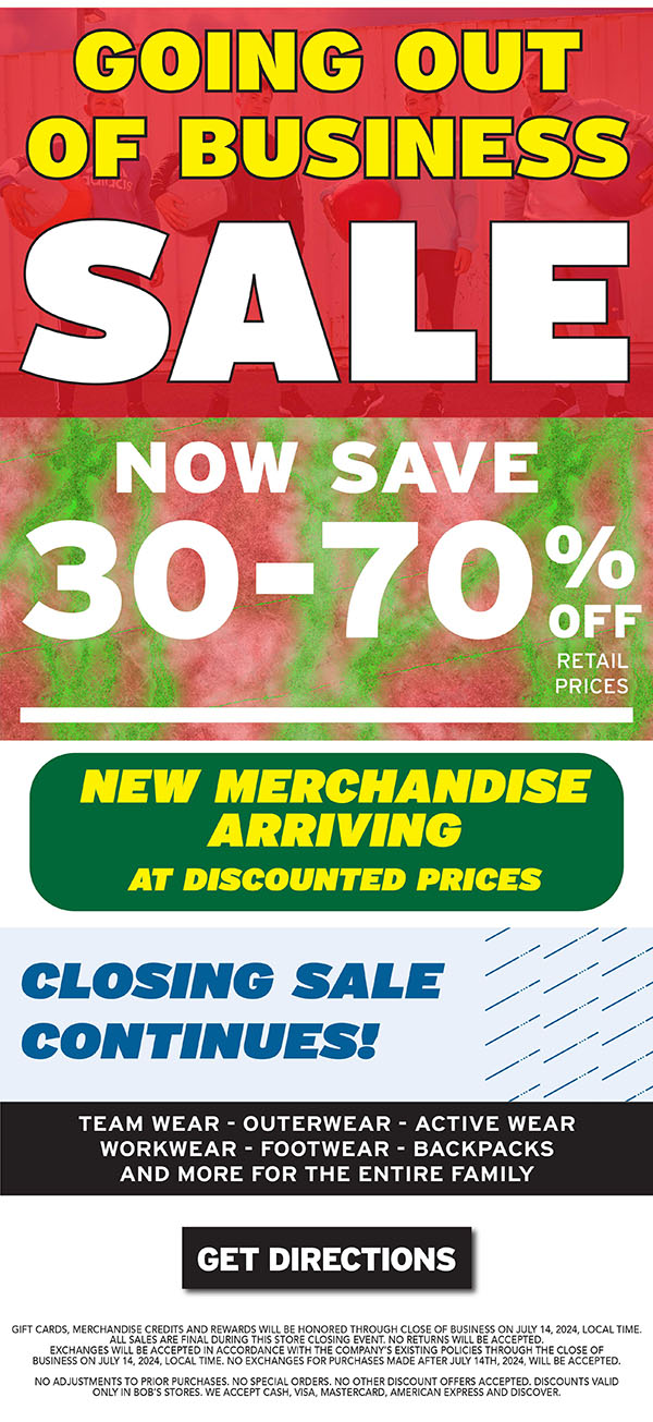 Closing Stores