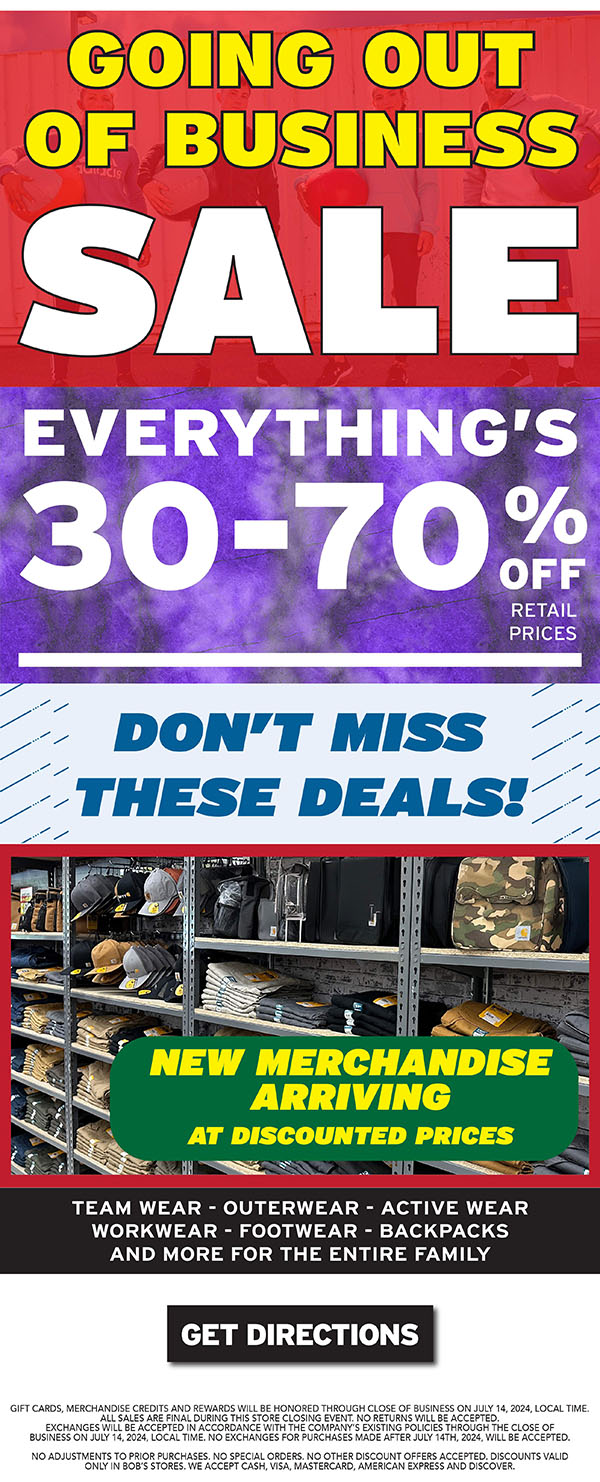 Closing Stores