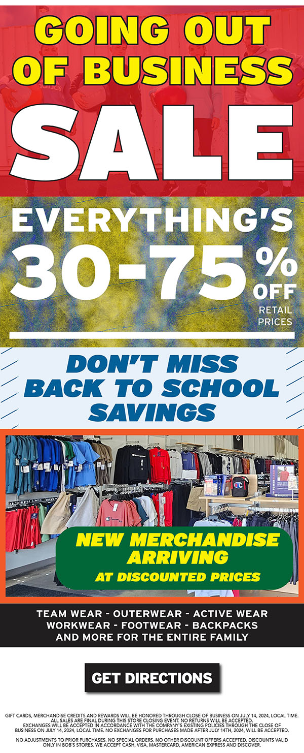 Closing Stores