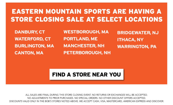 Closing Stores