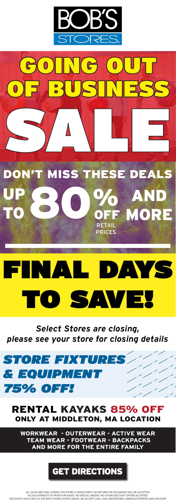 Closing Stores