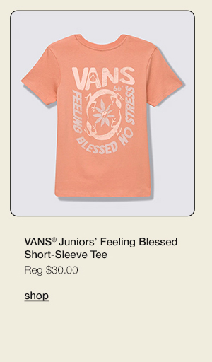 Vans Juniors' Feeling Blessed Short-Sleeve Tee - Click to Shop