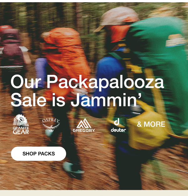Our Packapalooza Sale is Jammin' - Click to Shop Packs