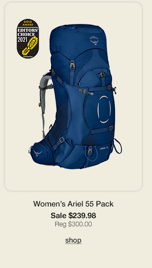Osprey Women's Ariel 55 Pack - Click to Shop