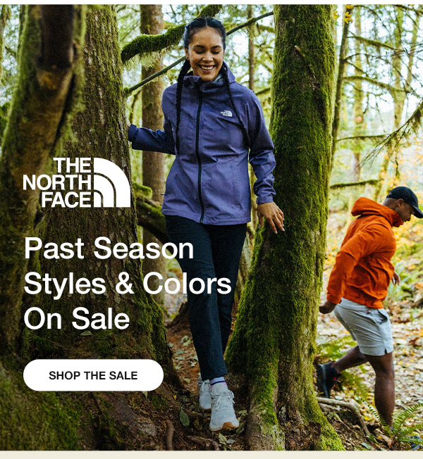 The North Face Past Season Styles & Colors On Sale - Click to Shop the Sale