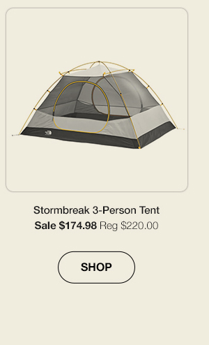 Stormbreak 3-Person Tent - Click to Shop