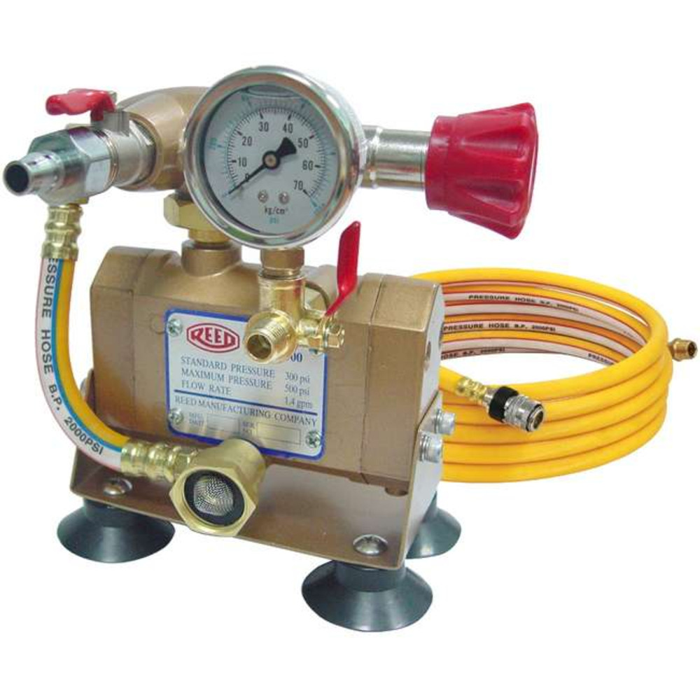 Reed Drill Powered Hydrostatic Test Pump, 500 PSI - DPHTP500