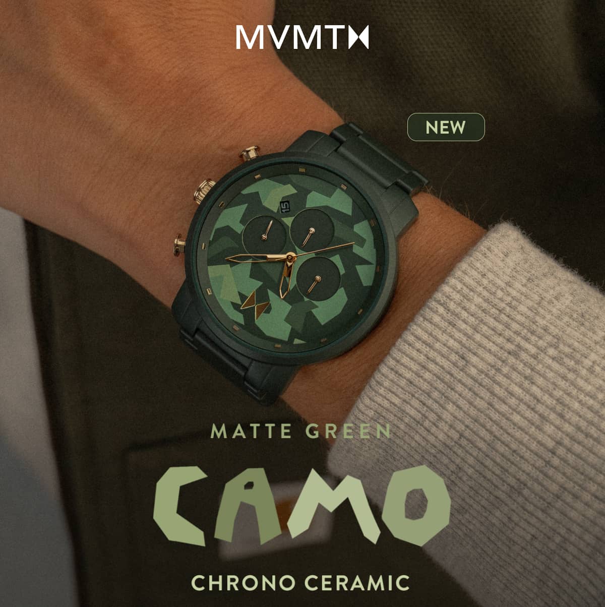 Mvmt camo cheap watch