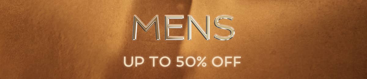 Mens Up to 50% Off