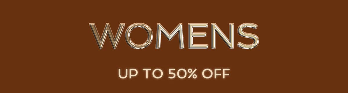 Womens Up to 50% Off