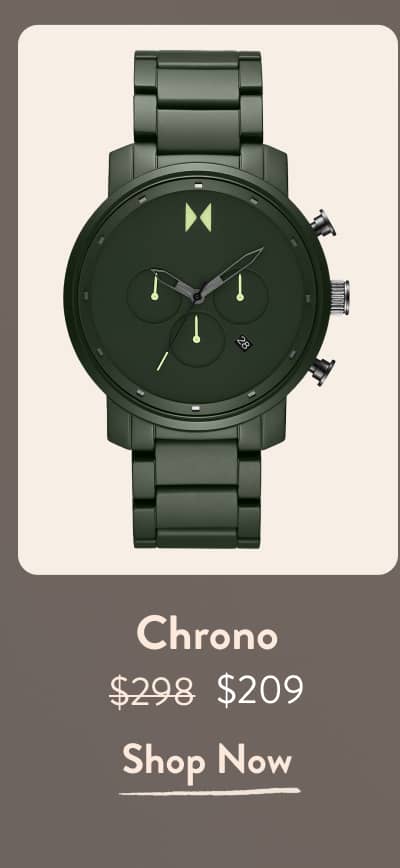 Chrono Matte Green