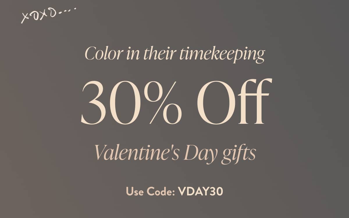 Valentines Day Sale | 30% off