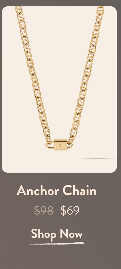 Anchor Chain Necklace