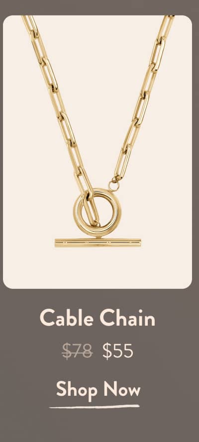 Cable Chain Necklace