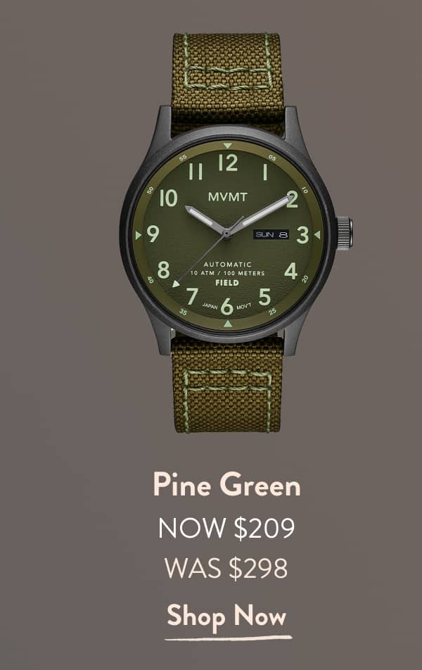 Field Automatic | Pine Green