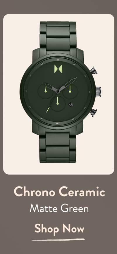 Chrono Ceramic | Matte Green