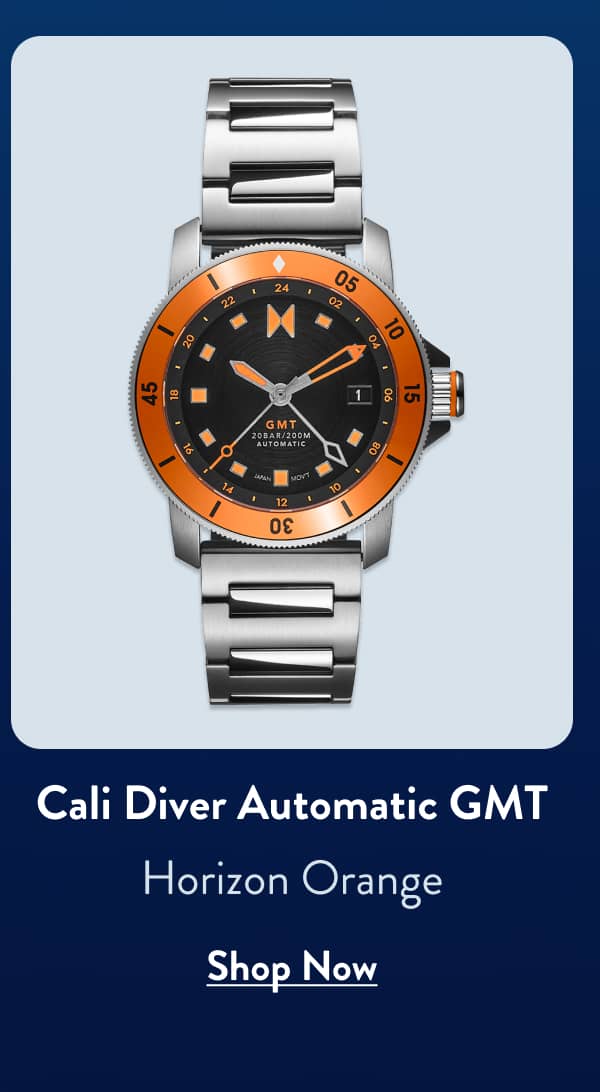 Cali Diver Automatic GMT | Horizon Orange