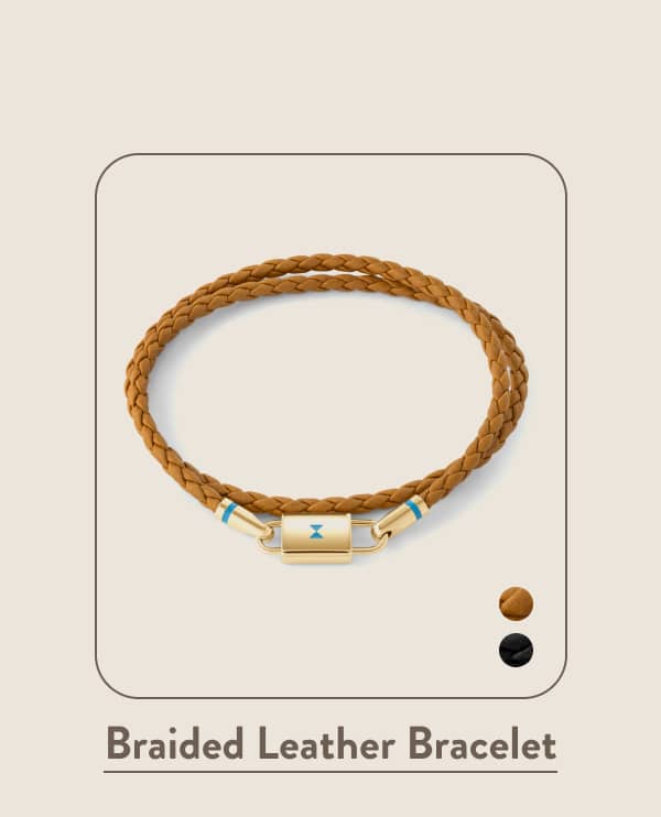 Braided Leather Bracelet