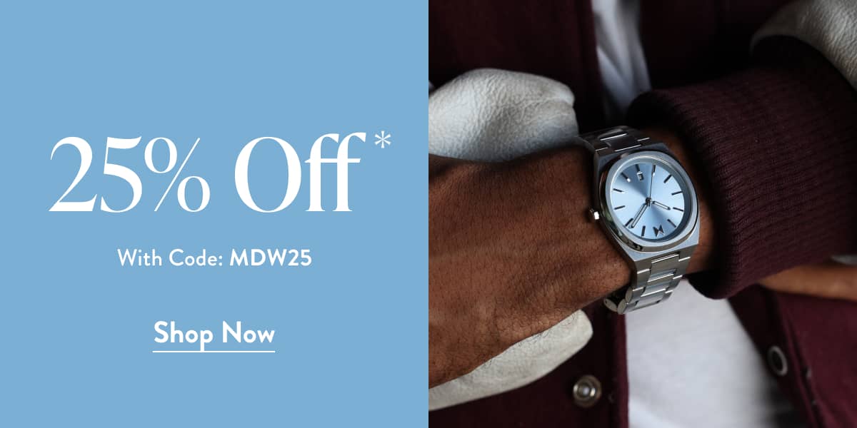 25% Off With Code: MWD25