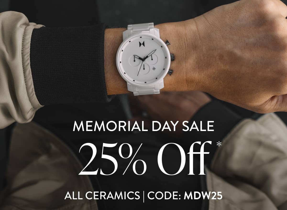 Memorial Day Sale | 25% Off Ceramics With Code: MDW25