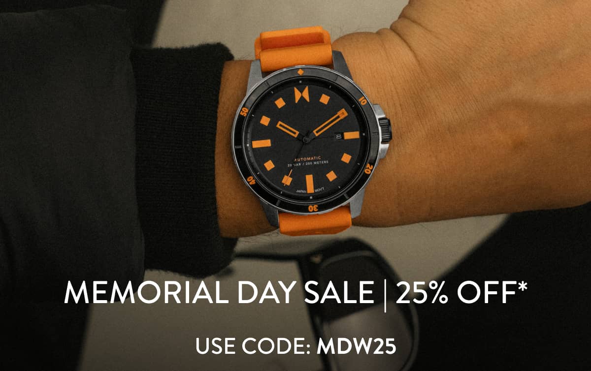 Memorial Day Sale | 25% Off With Code: MDW25