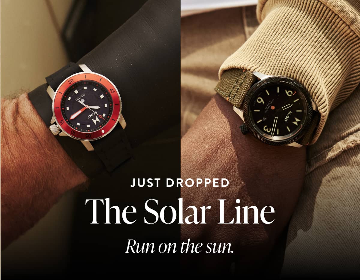 Just Dropped: The Solar Line