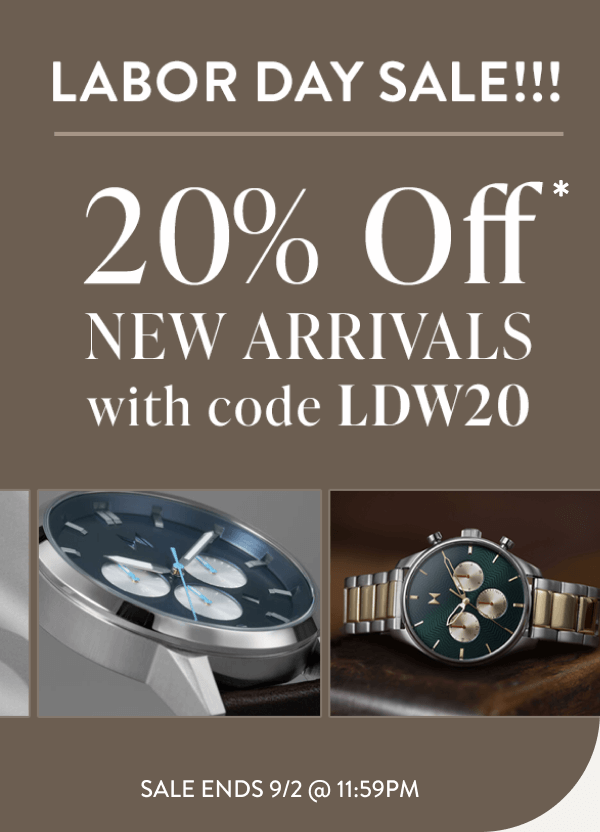 20% Off Best Sellers with Code: LDW20