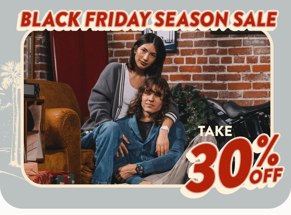 Black Friday Season Sale | Take 30% off