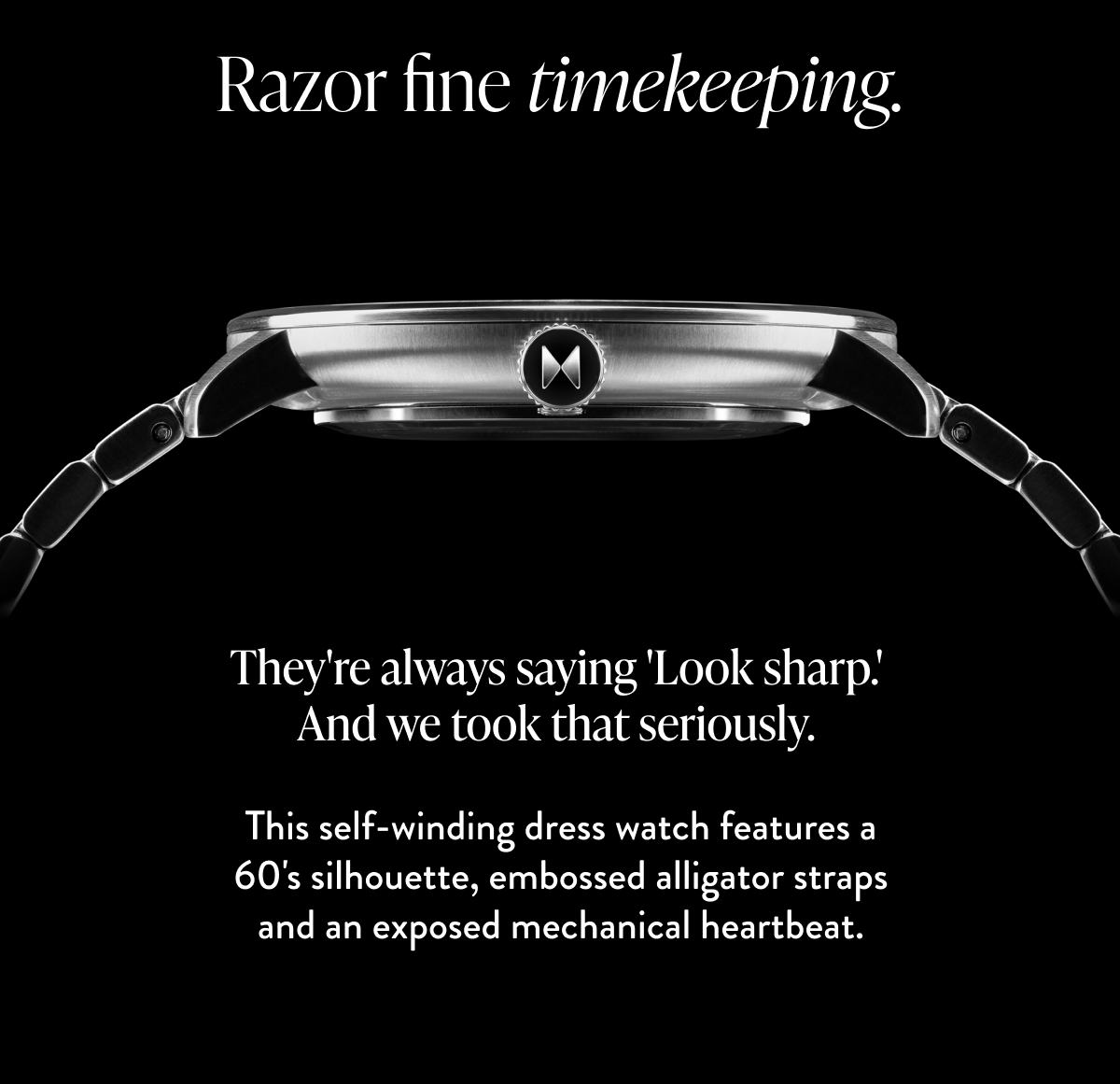 Razor fine Time keeping