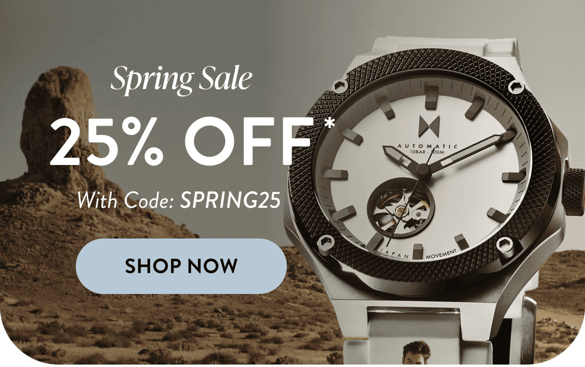 Spring Sale 25%