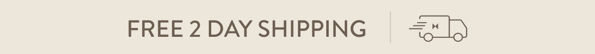 FREE 2 DAY SHIPPING