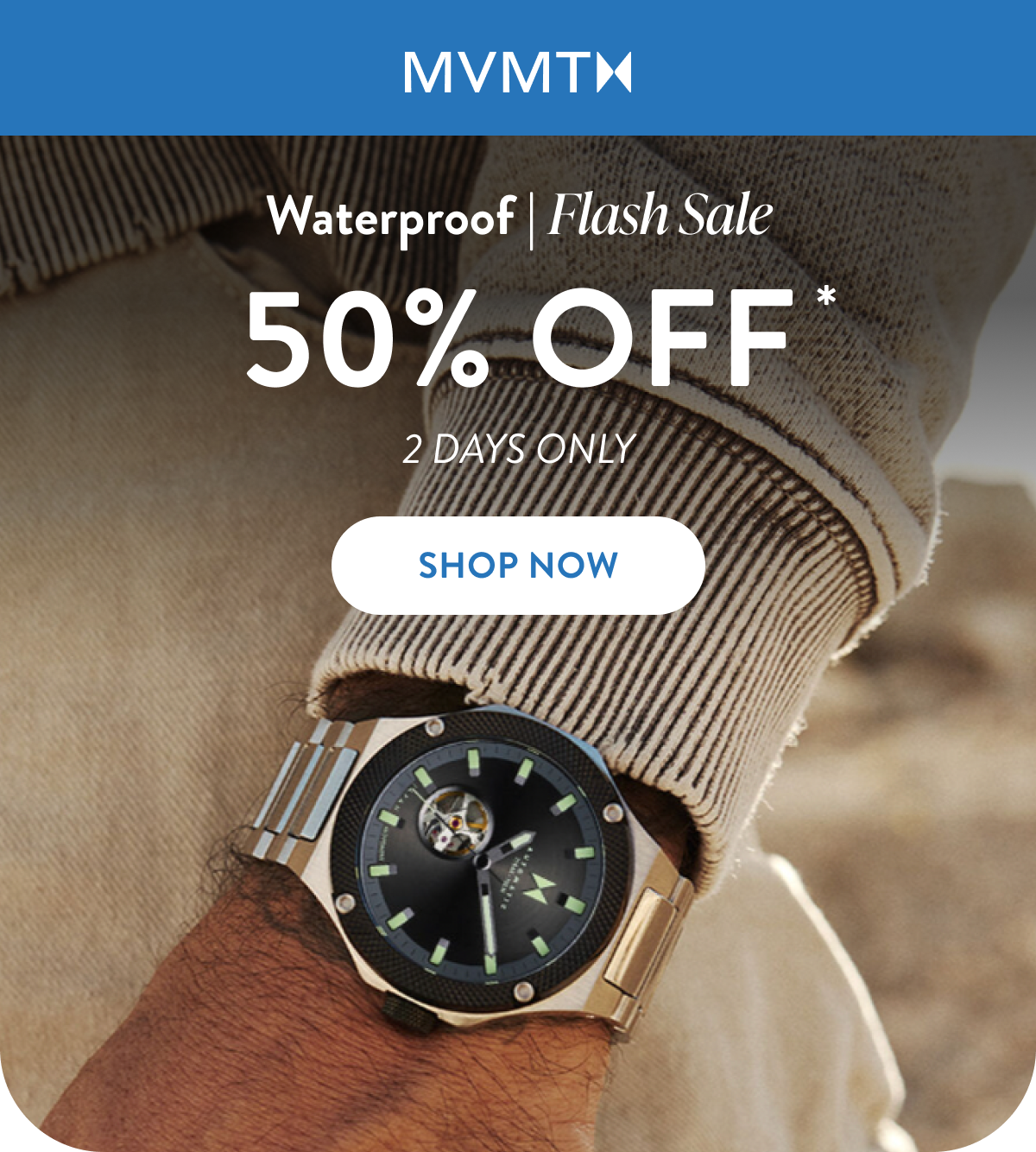 MVMT | WATERPROOF FLASH SALE