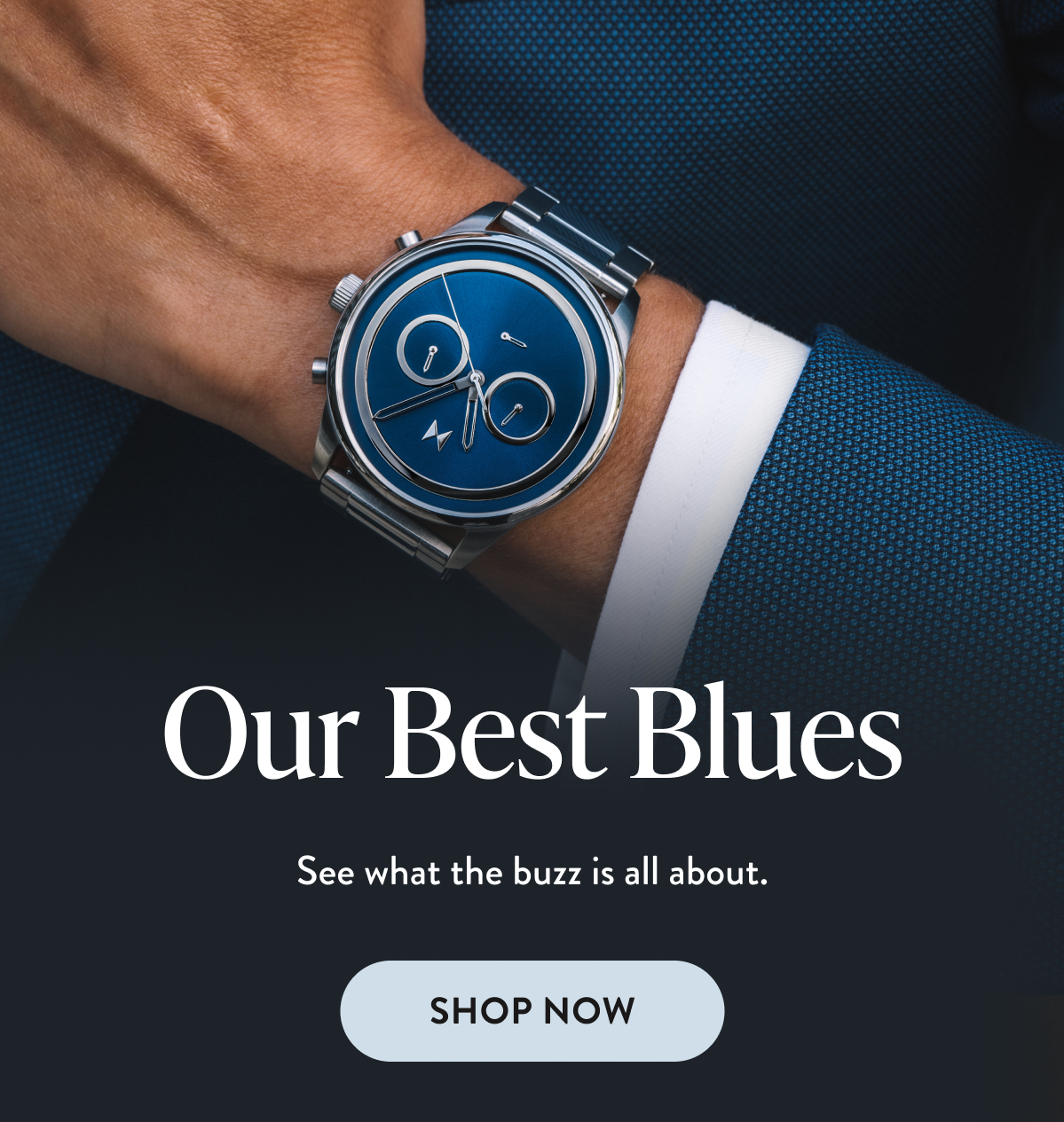 TRENDING BLUE DIALS