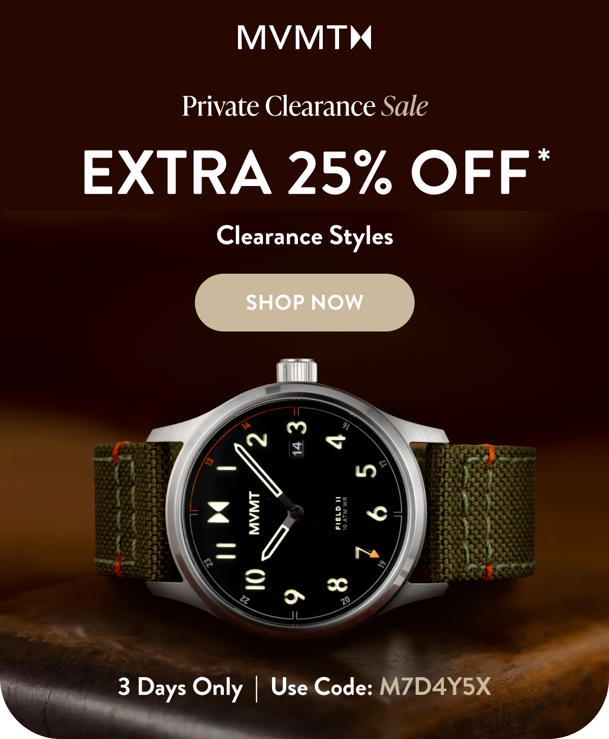 PRIVATE CLEARANCE SALE | 25% OFF