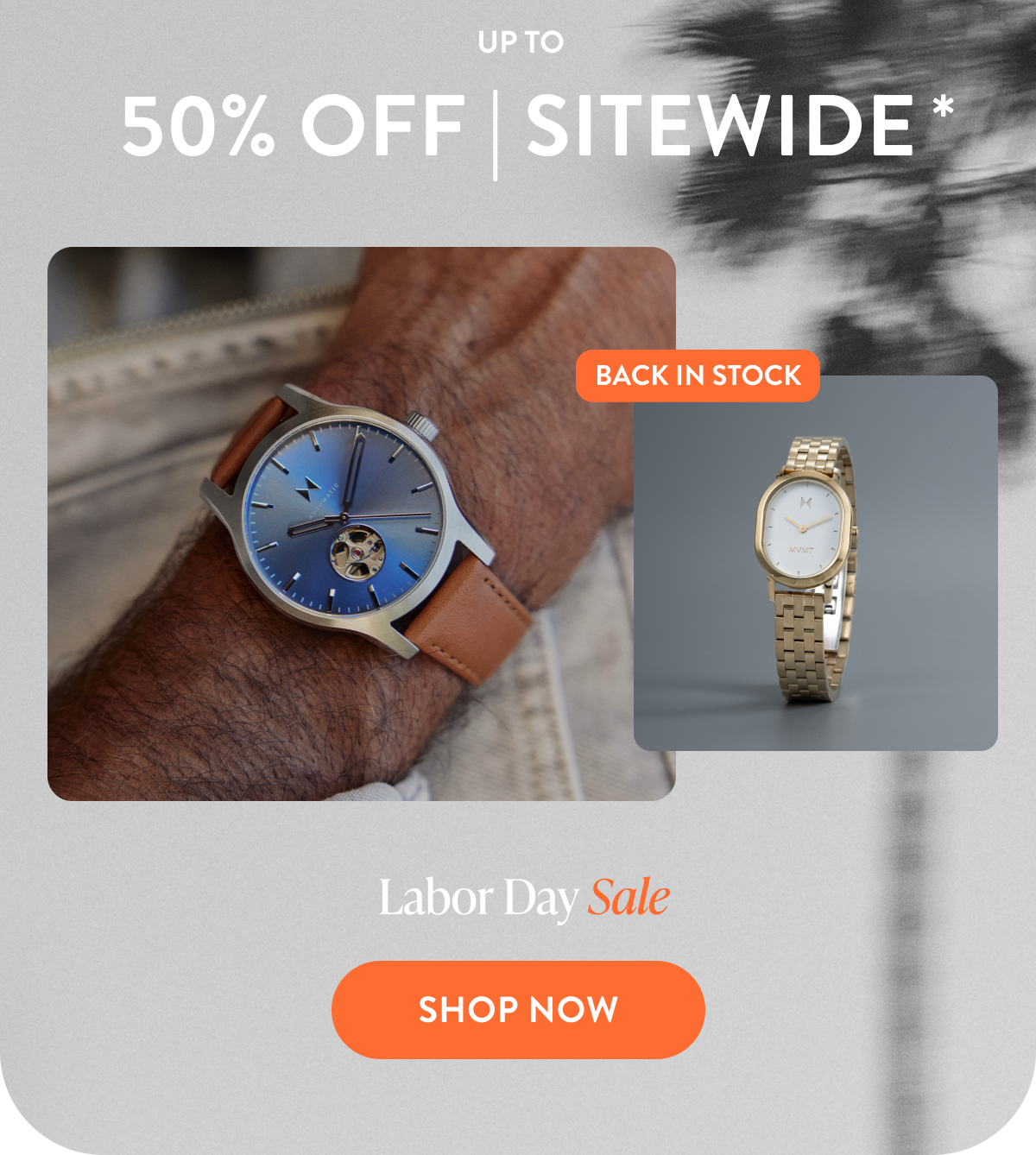 LABOR DAY SALE | UP TO 50% OFF