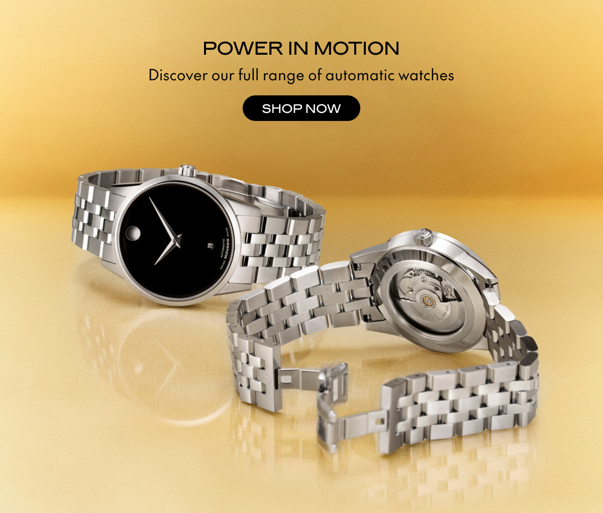 Discover our full range of automatic watches