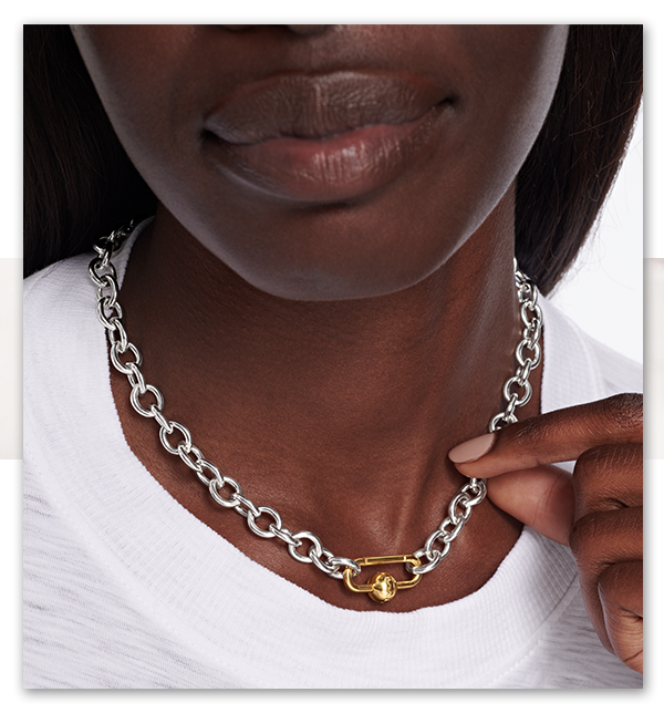 Movado Sphere Lock Choker