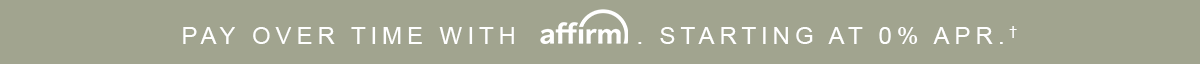 Pay Over Time With Affirm
