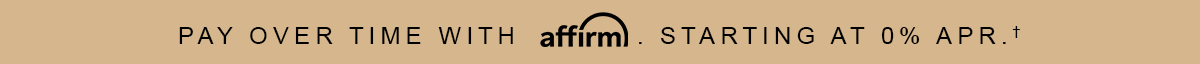 Pay Over Time With Affirm