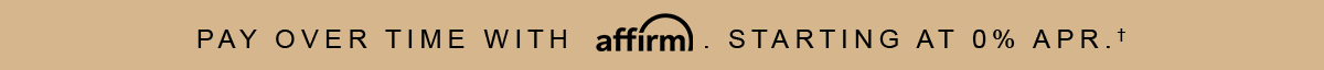 Pay Over Time With Affirm