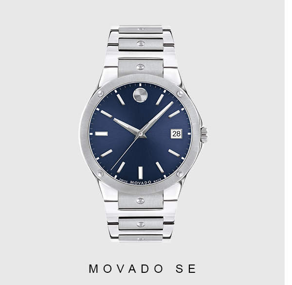 Movado SE Blue Dial
